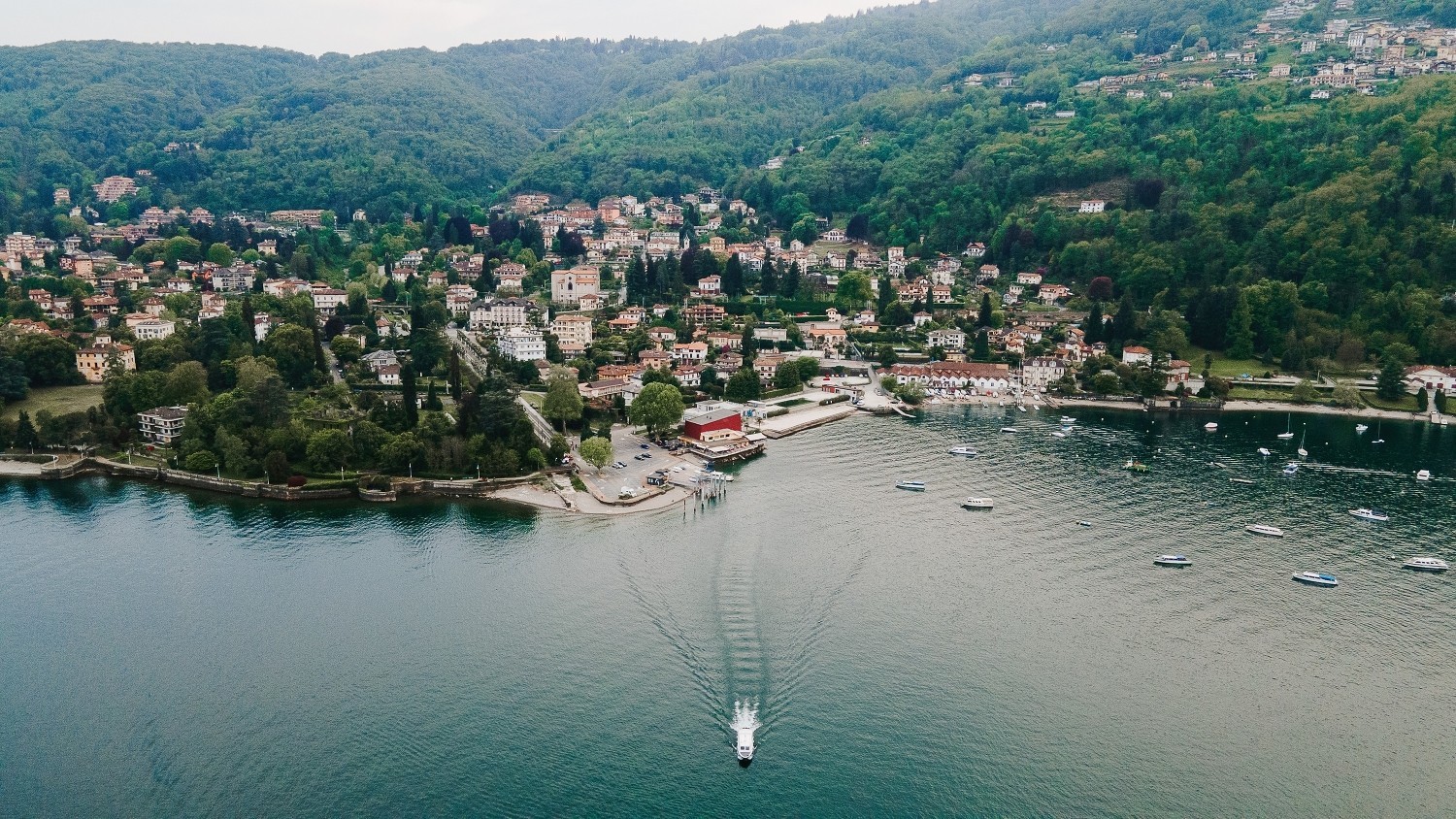 View on Stresa on Lake Maggiore wedding destination in Italy