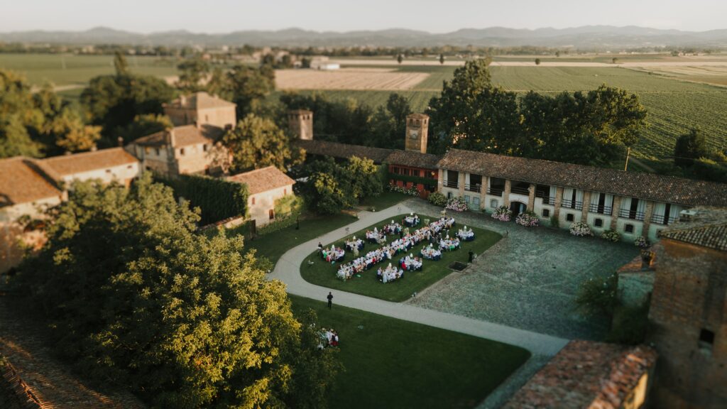 Wedding at Castello di Paderna captured by Carlos Pintau